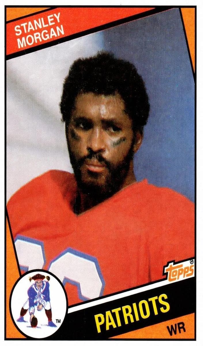 Stanley Morgan 1984 topps