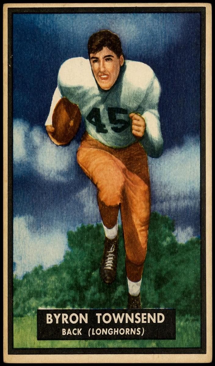 Byron Townsend 1951 topps