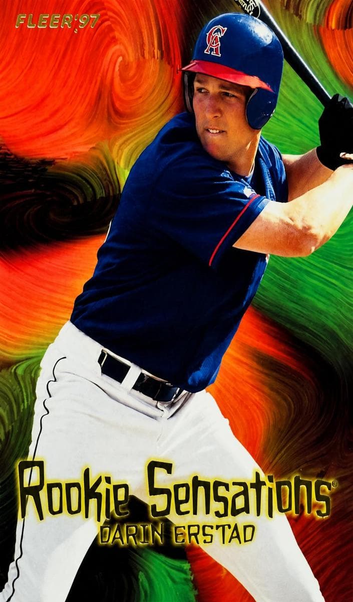 Darin Erstad 1997 fleer Fleer