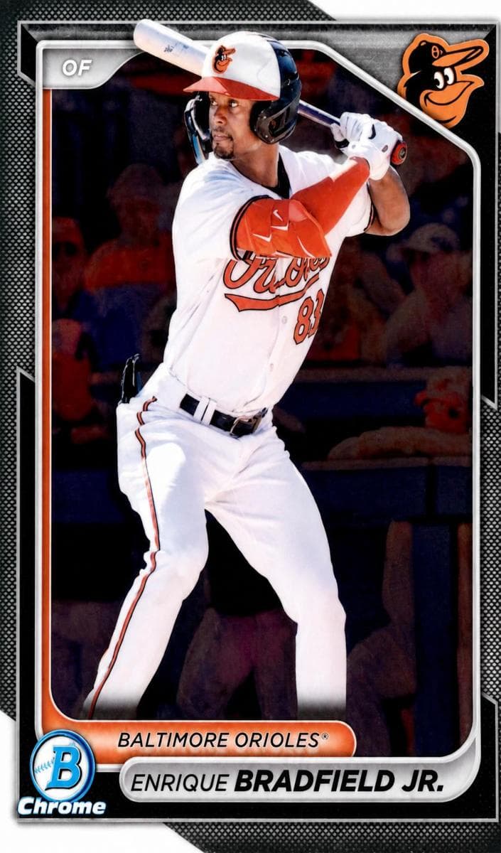 Enrique Bradfield Jr trading card