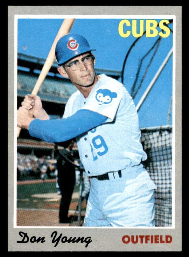 Don Young 1970 topps Topps