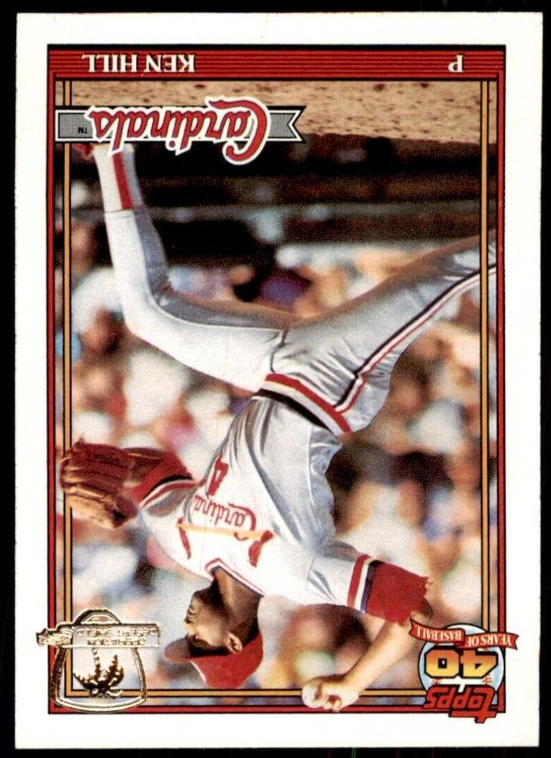 Ken Hill 1991 topps Topps