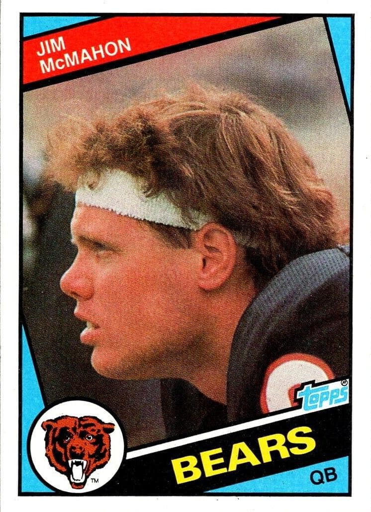 Jim McMahon 1984 topps Topps