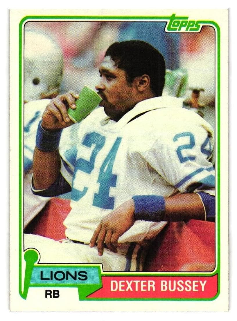 Dexter Bussey 1981 topps