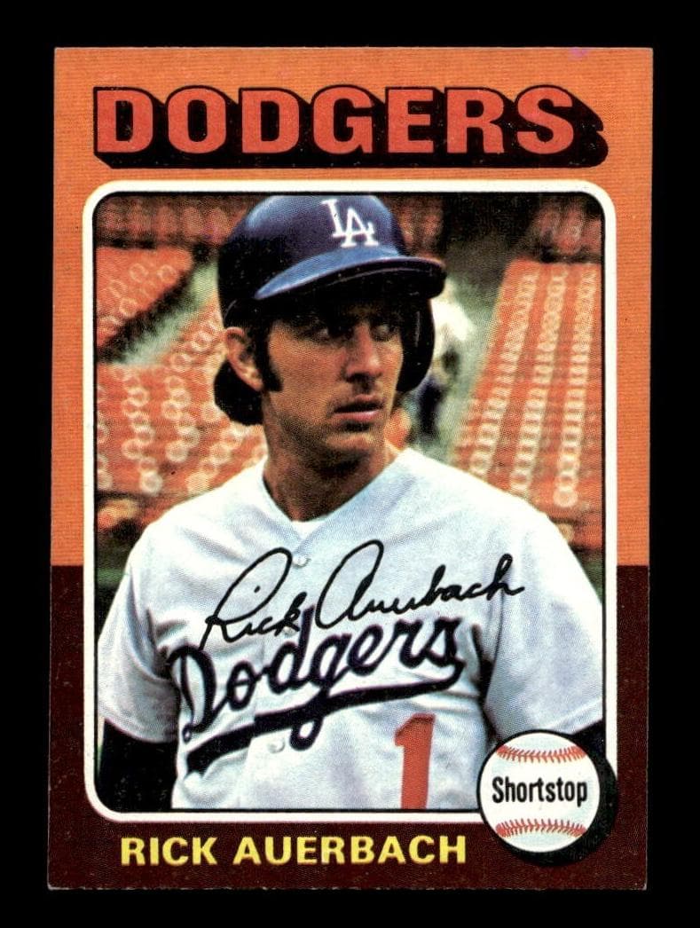 Rick Auerbach 1975 topps Topps