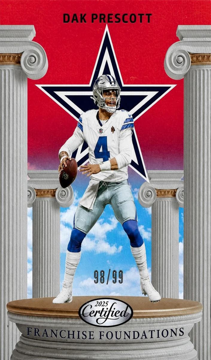 Dak Prescott 2025 panini
