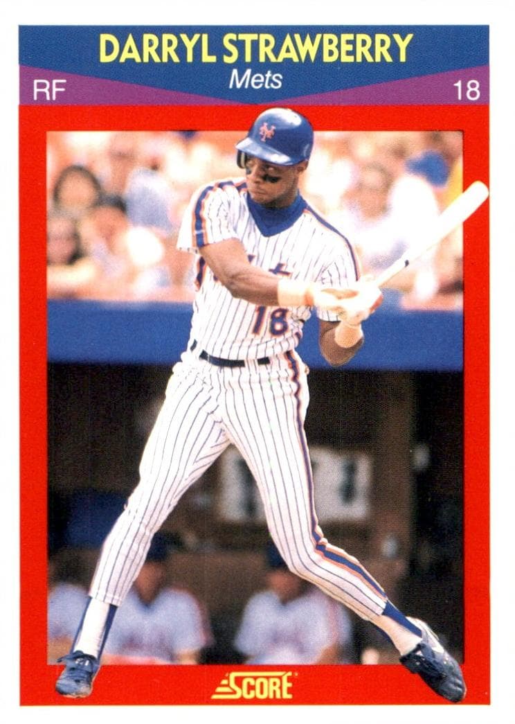 Darryl Strawberry 1990 panini