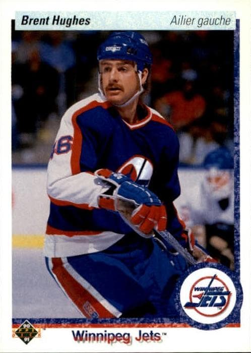 Brent Hughes trading card