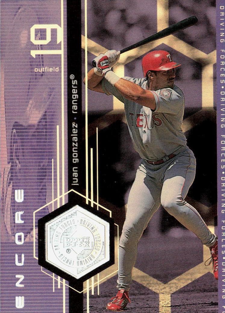 Juan Gonzalez 1999 upper-deck Upper Deck Encore