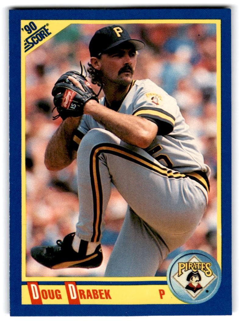 Doug Drabek 1990 panini Score