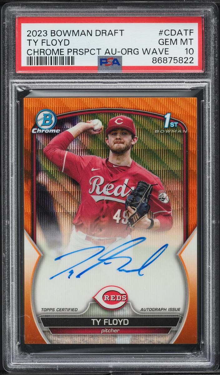 Ty Floyd 2023 bowman Bowman Draft
