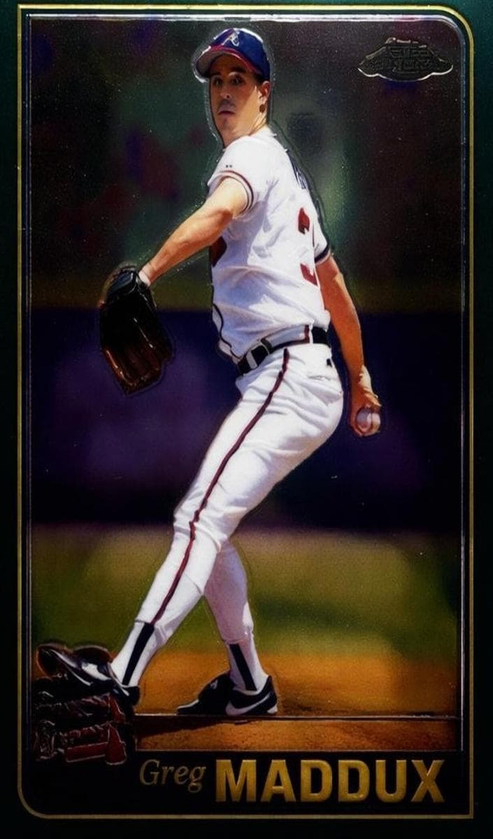 Greg Maddux 2001 topps Topps Chrome
