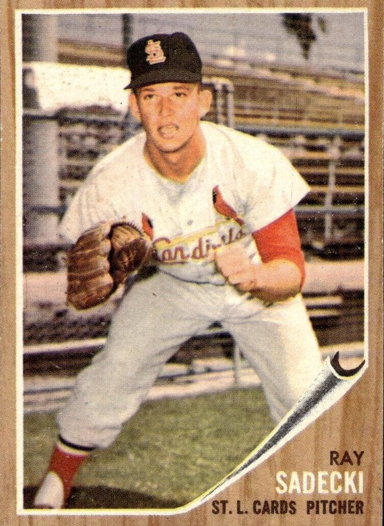 Ray Sadecki 1962 topps Topps