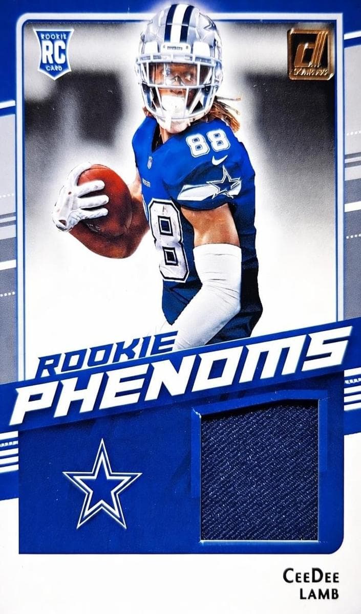 CeeDee Lamb 2020 panini Donruss