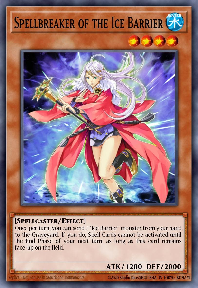 Spellbreaker of the Ice Barrier #SDFC-EN011
