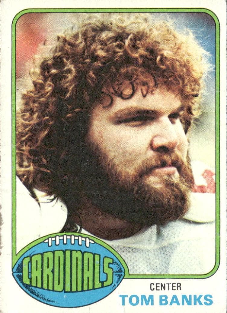 Tom Banks 1976 topps Topps
