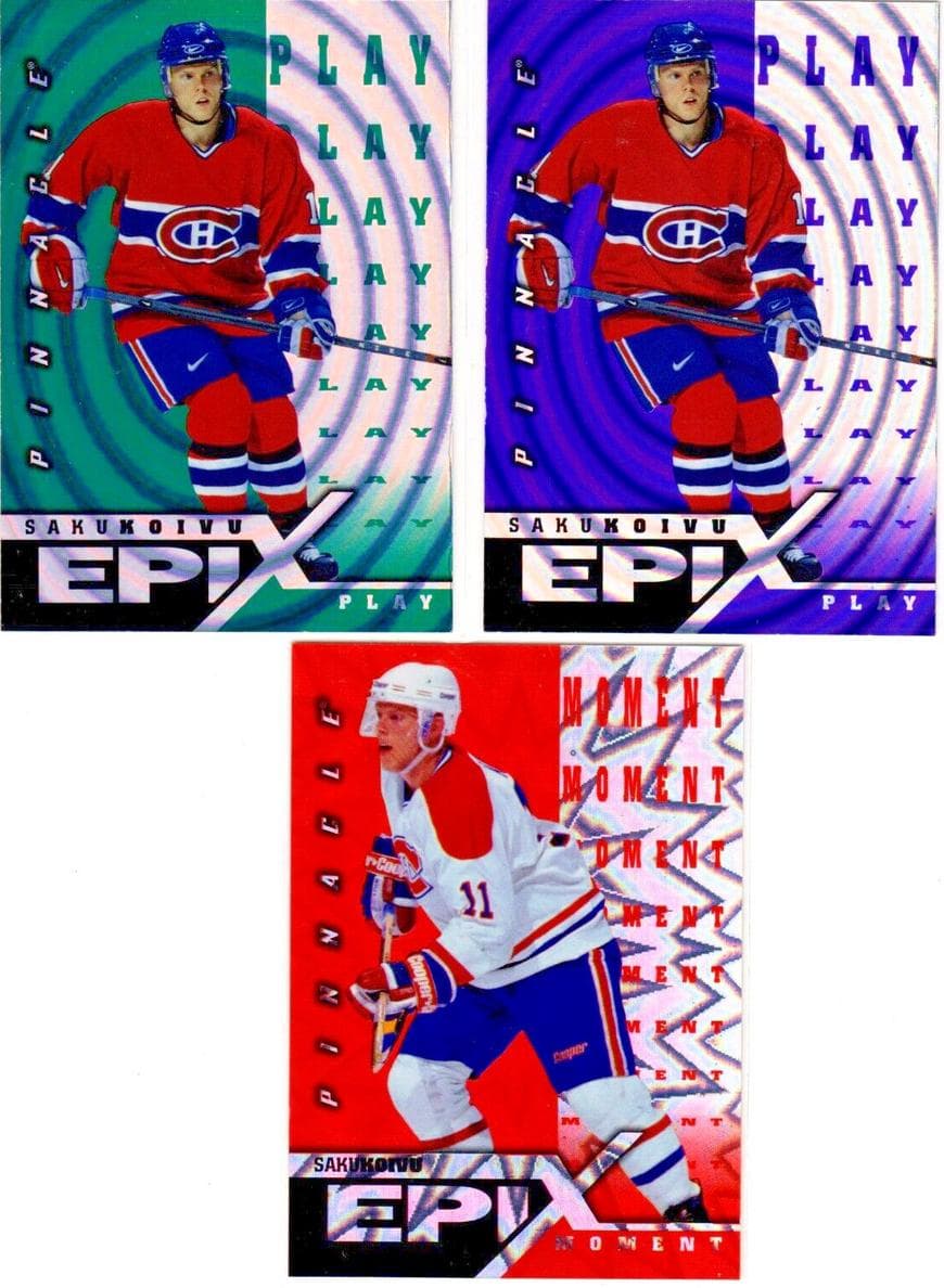 Saku Koivu 1997 unknown Pinnacle