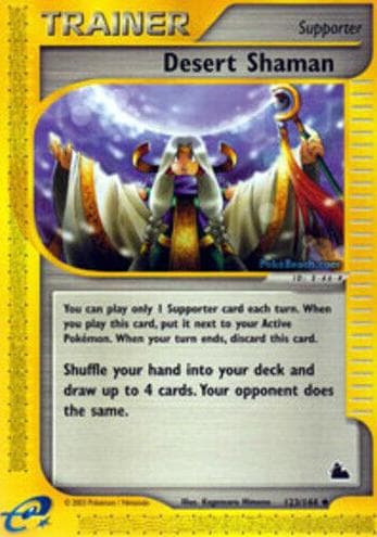 Desert Shaman trading card