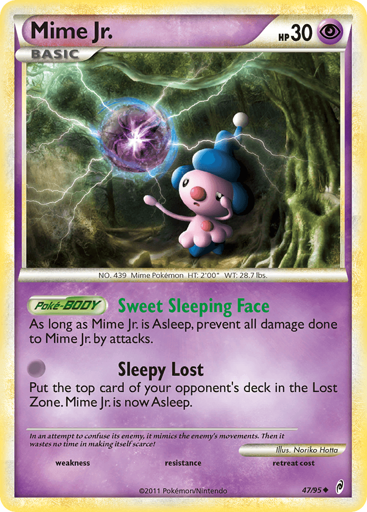 Mime Jr. 2011 Pokemon