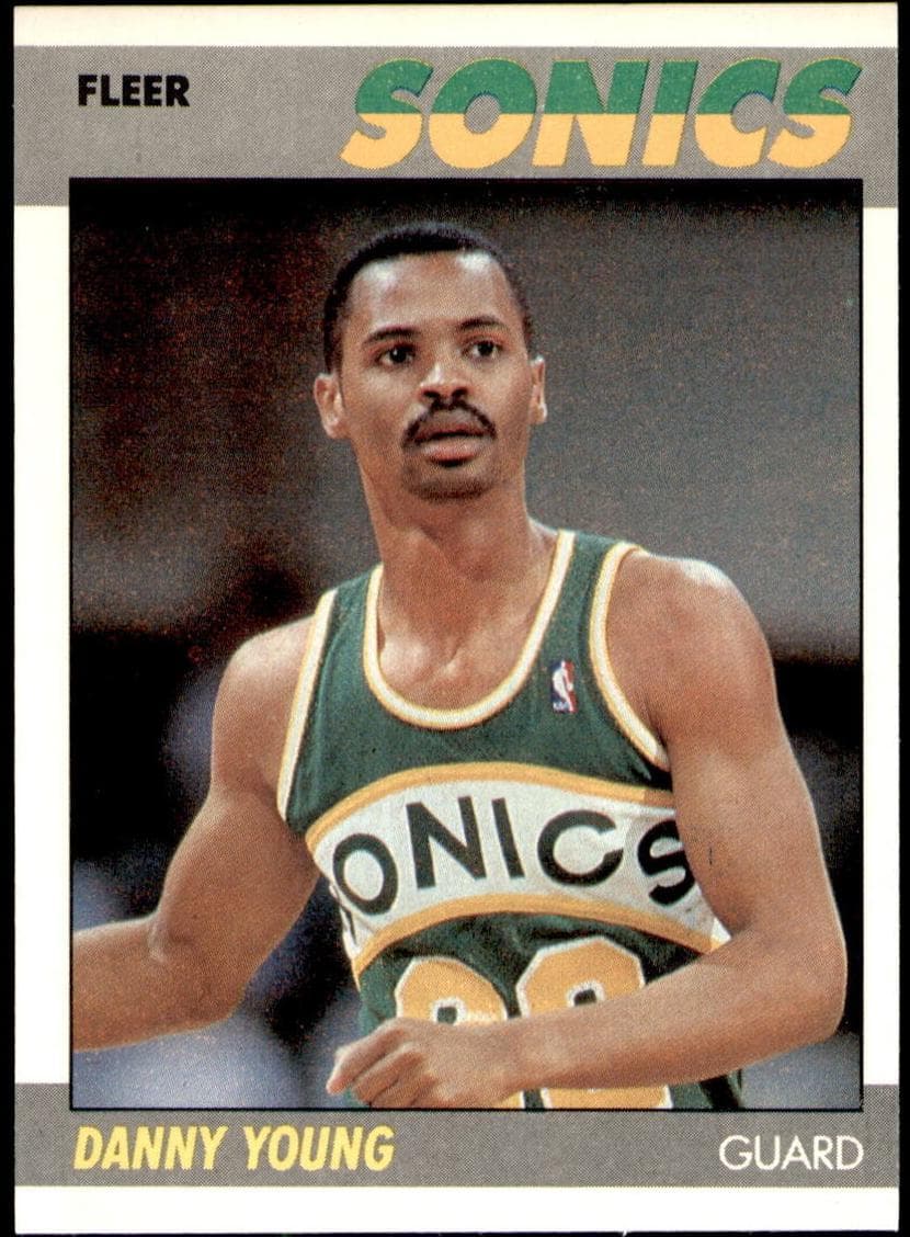 Danny Young trading card