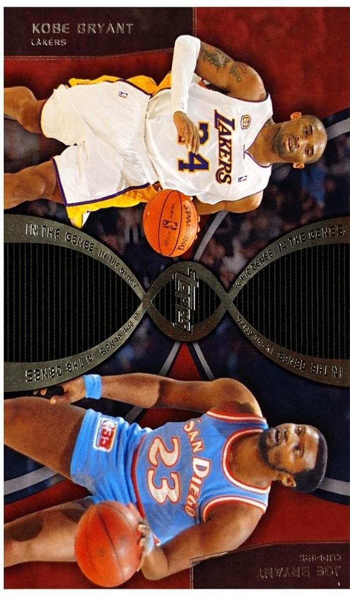 Kobe Bryant / Joe Bryant 2008 topps