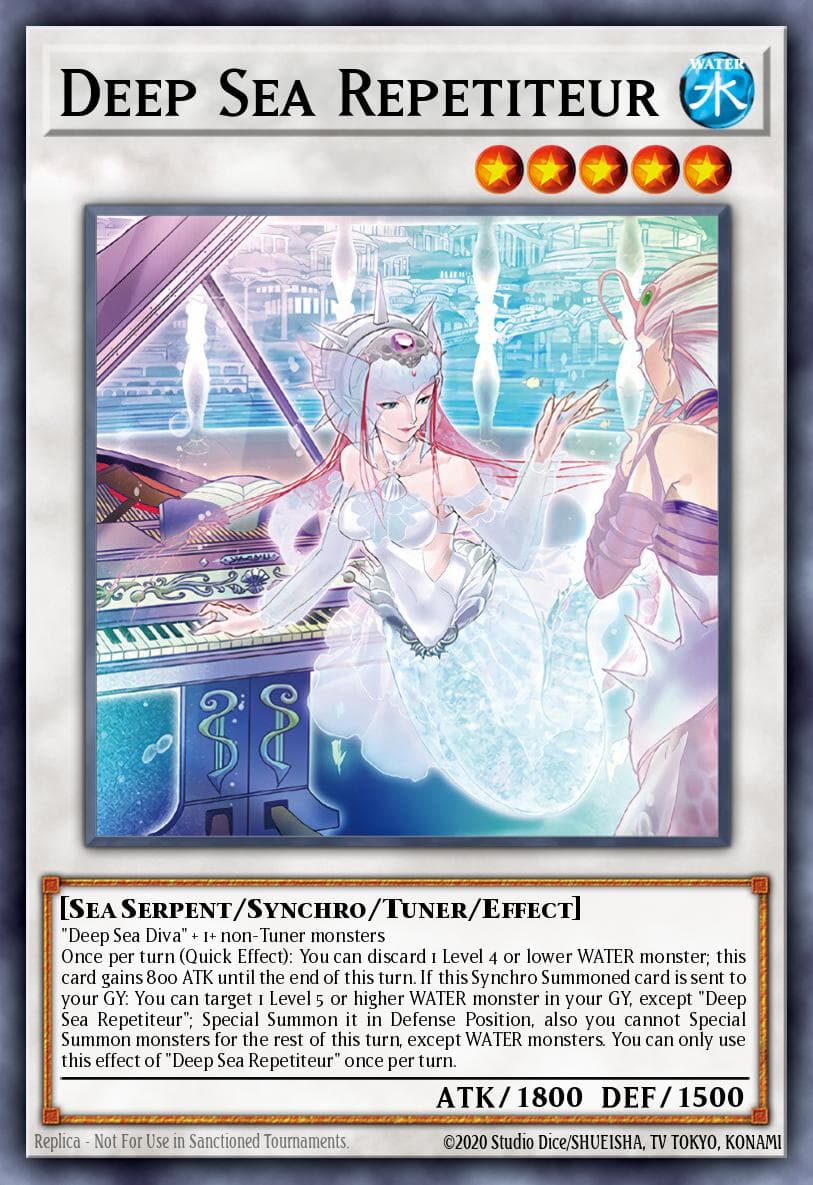 Deep Sea Repetiteur 2010 Yu-Gi-Oh! Japanese V Jump