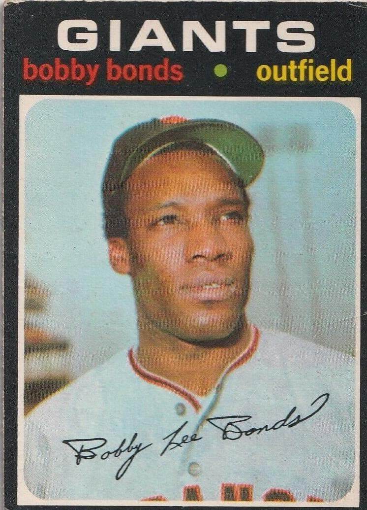 Bobby Bonds 1971 topps O-Pee-Chee