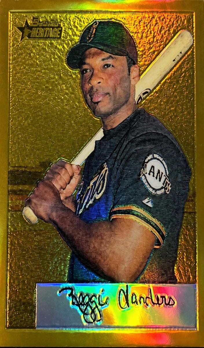 Reggie Sanders trading card