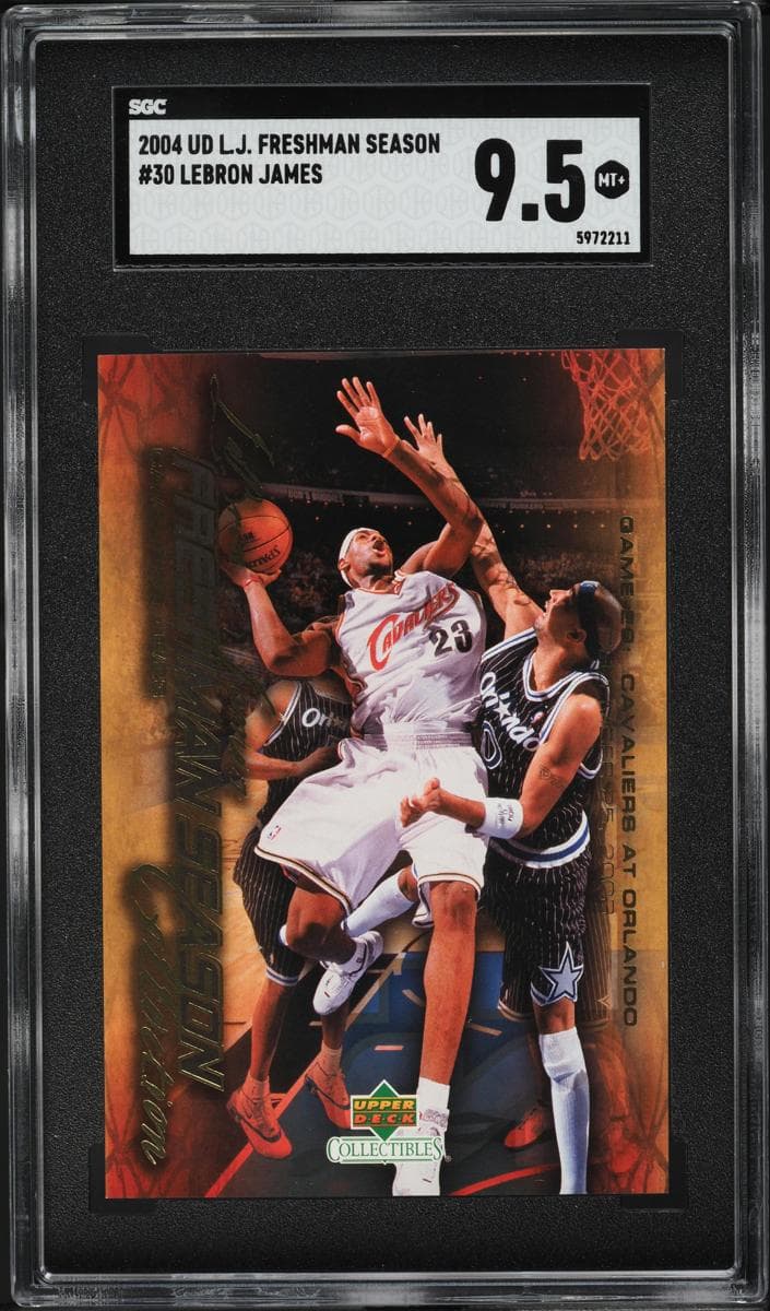 Lebron James 2004 upper-deck