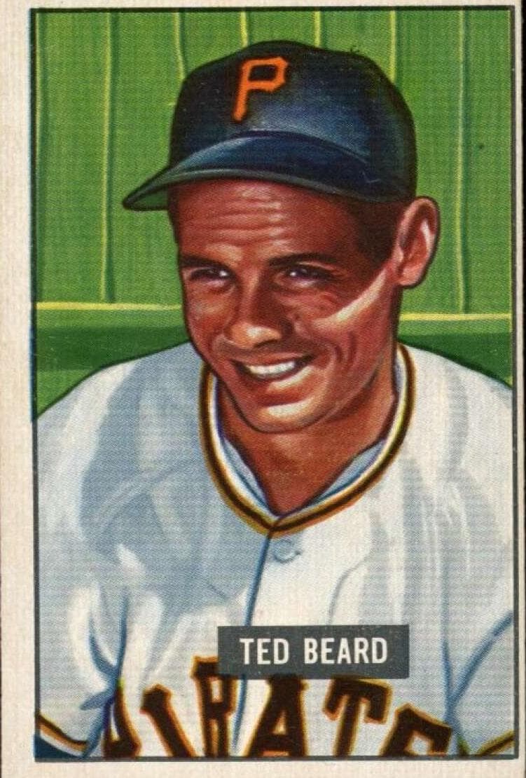 Ted Beard 1951 bowman Bowman