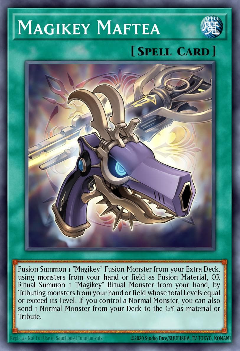 Magikey Maftea 2021 Yu-Gi-Oh! Dawn of Majesty 1st Edition