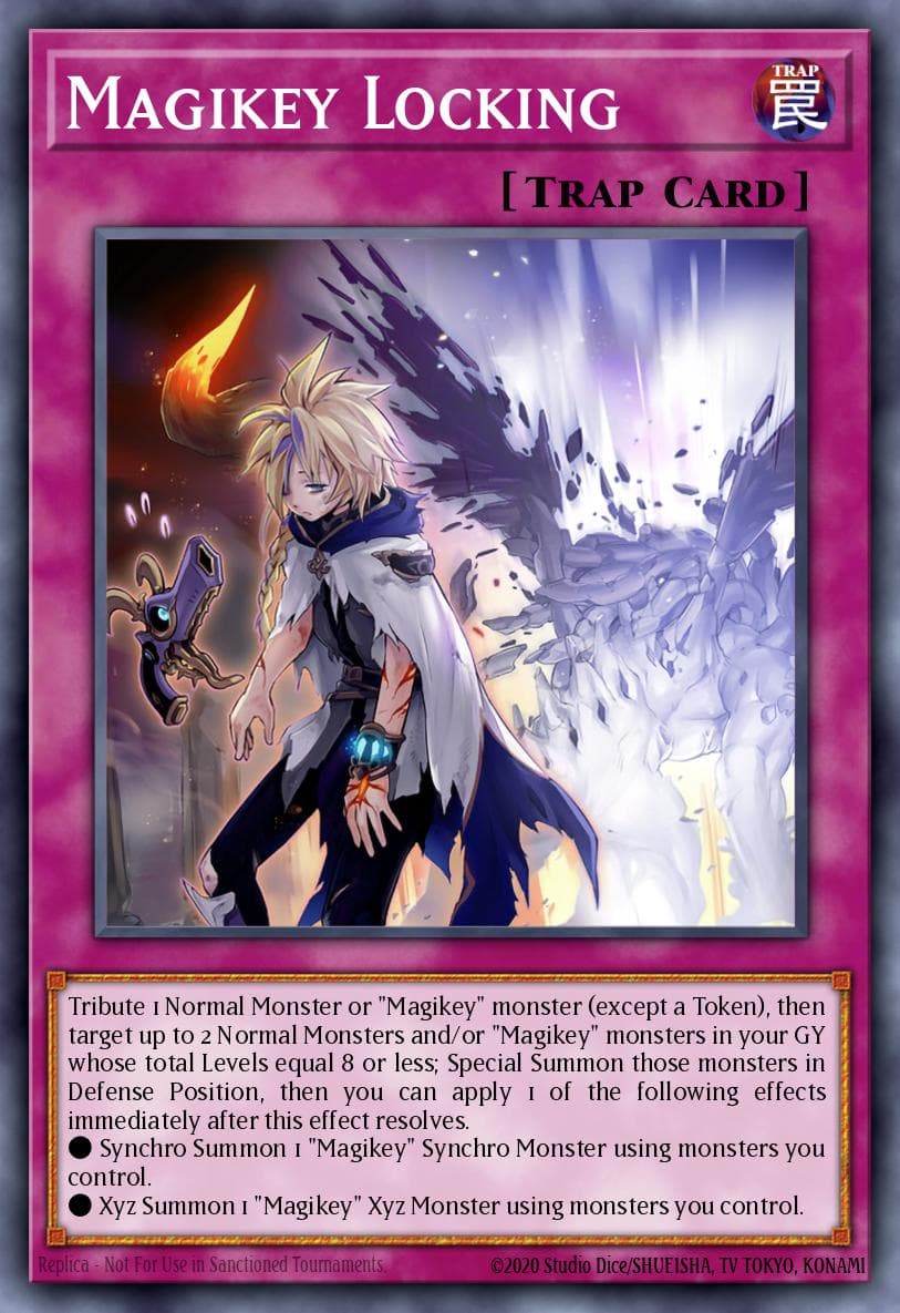 Magikey Locking 2021 Yu-Gi-Oh! Japanese Burst of Destiny