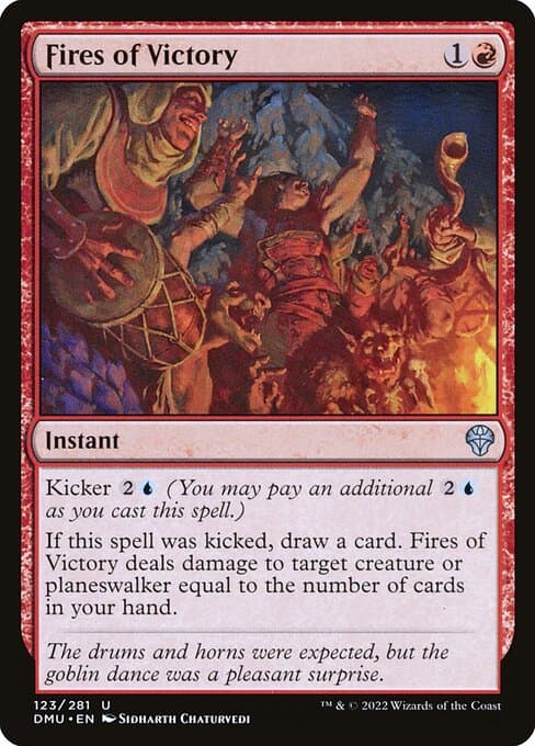 Fires of Victory 2022 Magic: The Gathering Dominaria United
