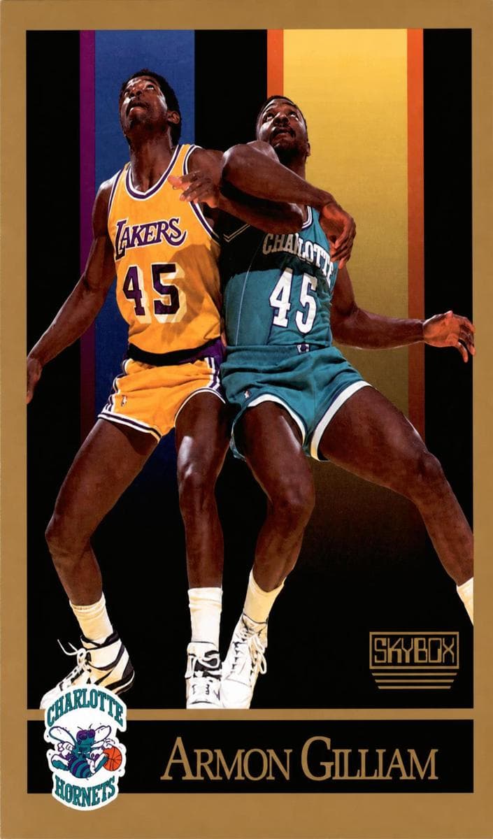Armon Gilliam 1990 fleer