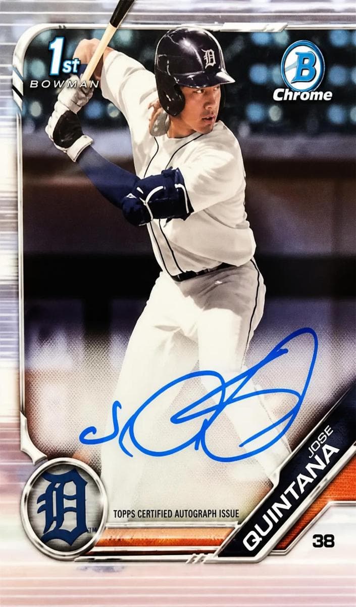 Nick Quintana 2019 bowman Bowman Draft