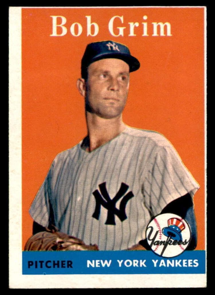 Bob Grim 1958 topps Topps