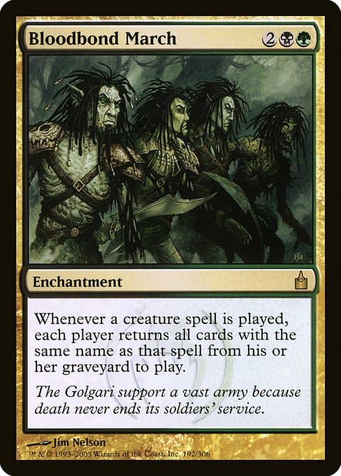 Bloodbond March #192