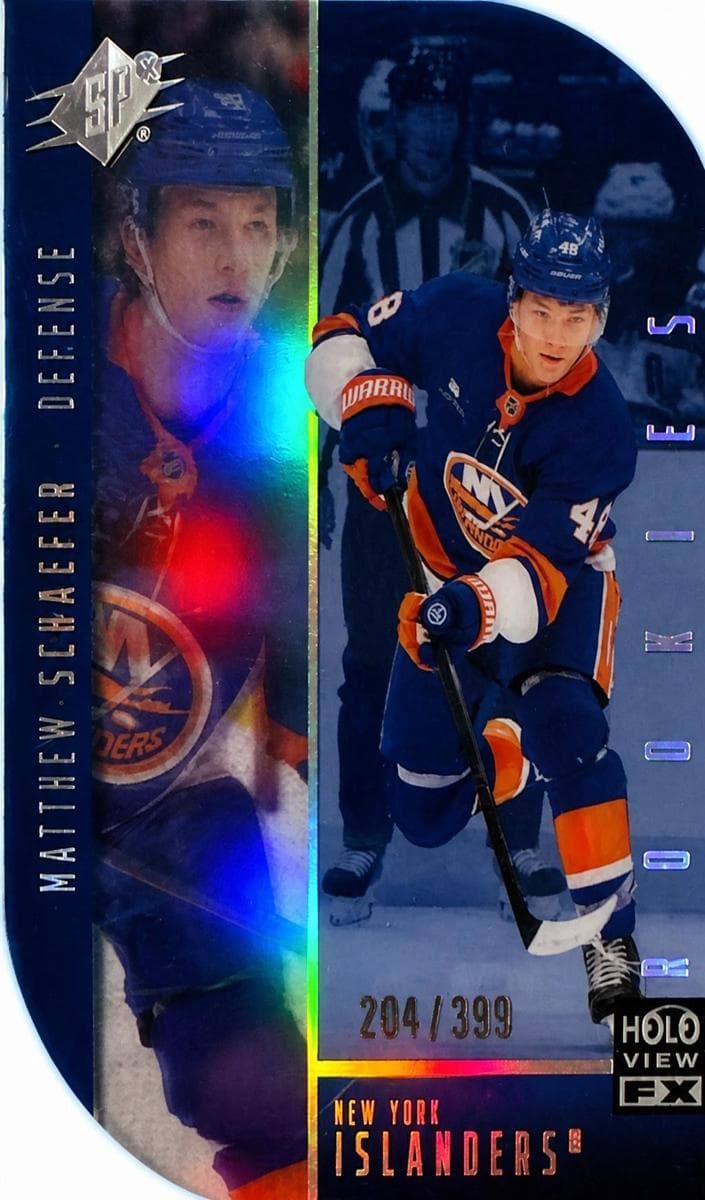 Matthew Schaefer trading card