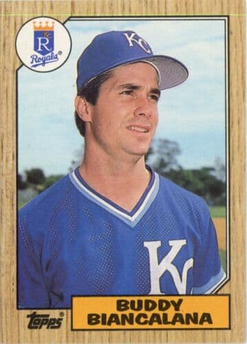 Buddy Biancalana trading card