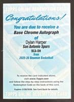 Dylan Harper 2025 bowman
