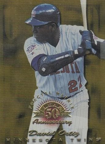 David Ortiz 1998 leaf Leaf