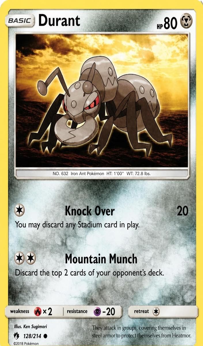 Durant trading card