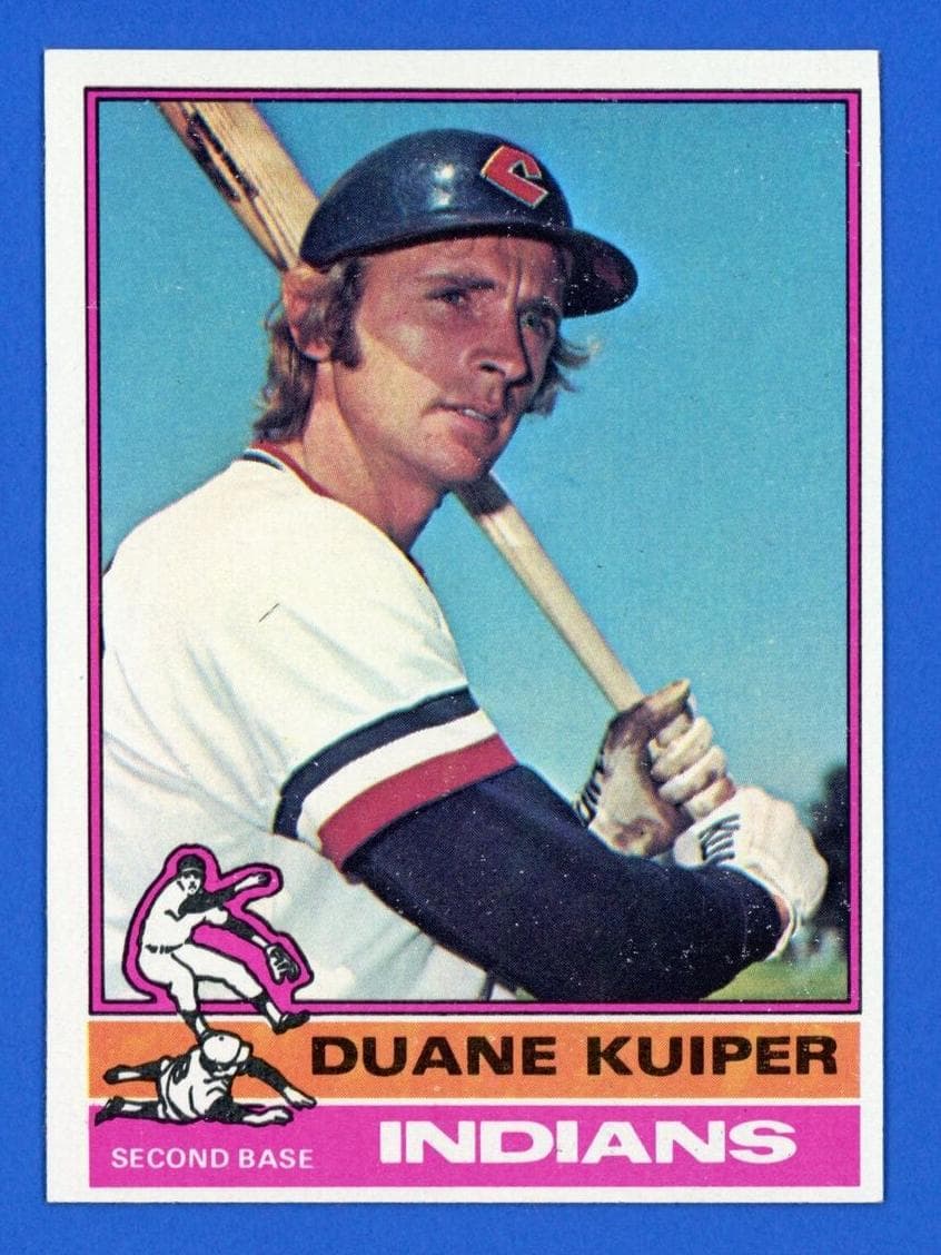 Duane Kuiper 1976 topps Topps