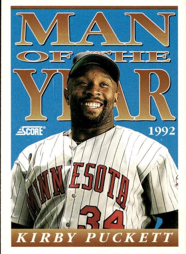 Kirby Puckett 1993 panini