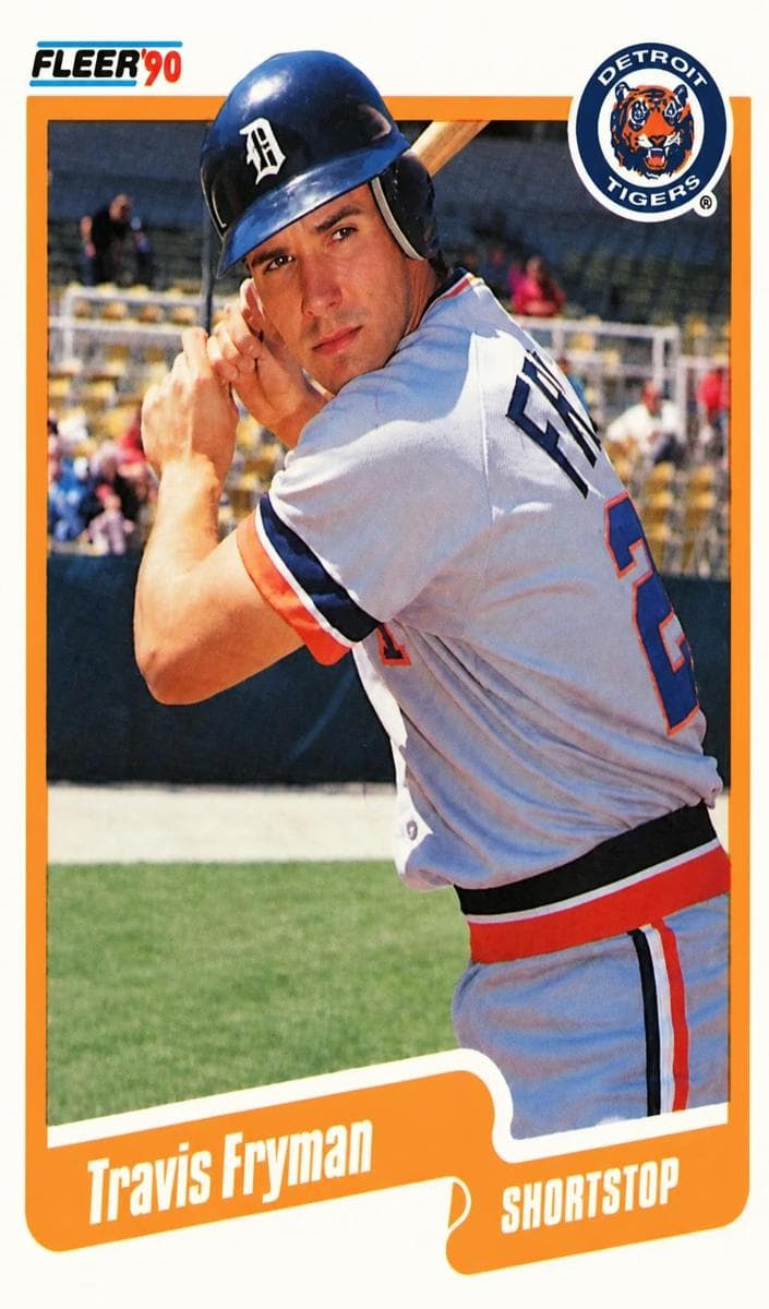 Travis Fryman trading card