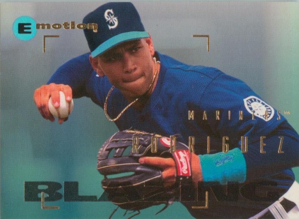 Alex Rodriguez 1995 skybox Emotion