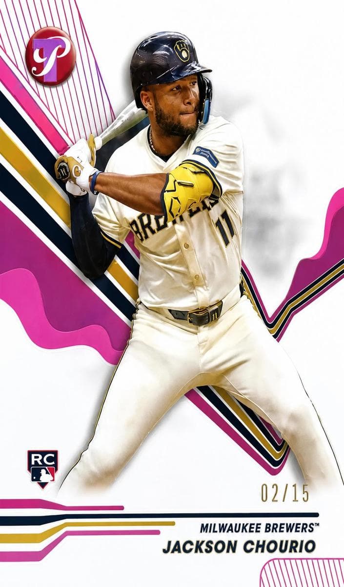 Jackson Chourio 2024 topps Topps Pristine