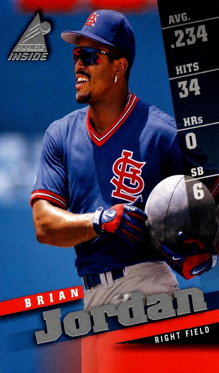 Brian Jordan 1998 unknown Pinnacle Inside