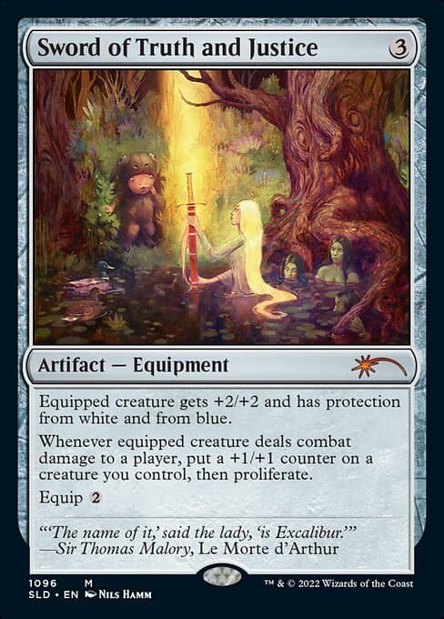 Sword of Truth and Justice 2019 Magic: The Gathering Secret Lair Drop