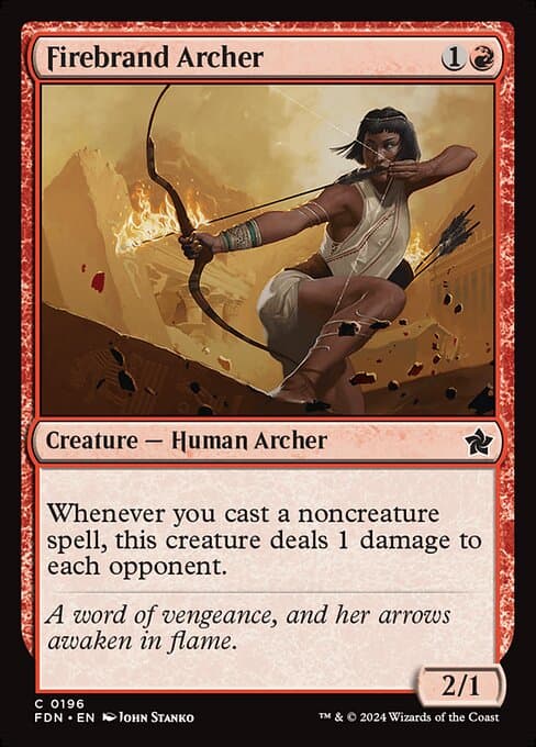 Firebrand Archer #196